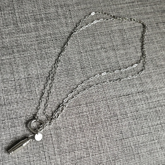 Twisted Silver Necklace
